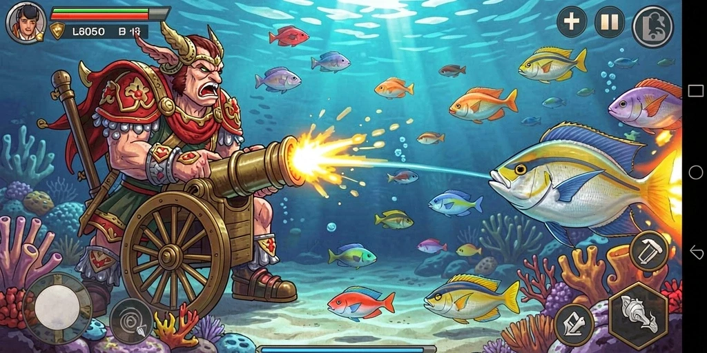 Screenshot memperlihatkan mode multiplayer yang seru.