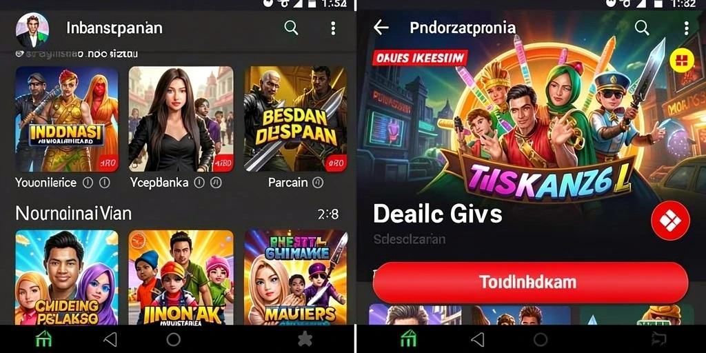 Fitur multiplayer memungkinkan interaksi dengan pemain lain.