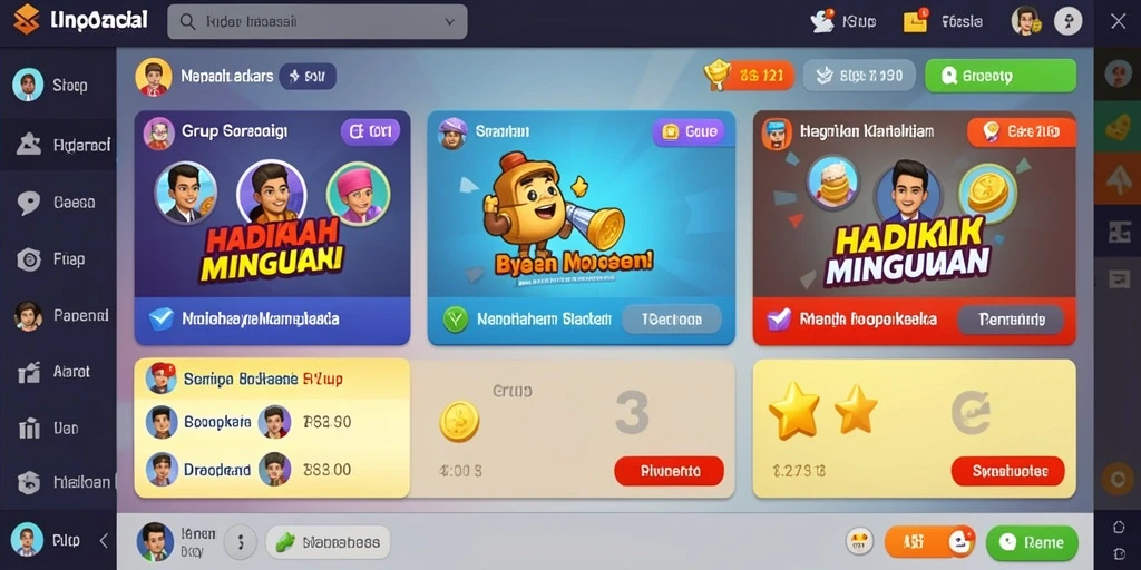 Level penuh tantangan dengan desain yang kreatif.