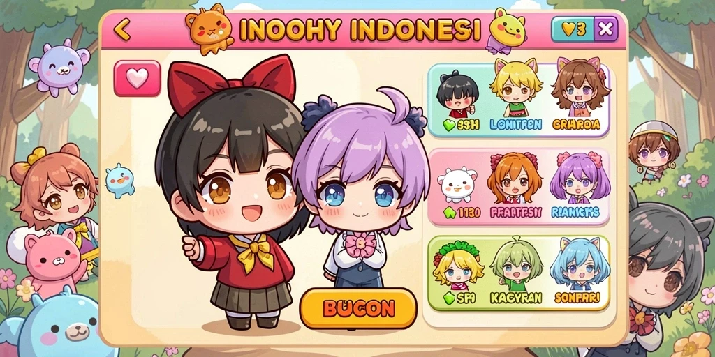 Gambaran aksi seru di salah satu level menantang YUMETOTO.