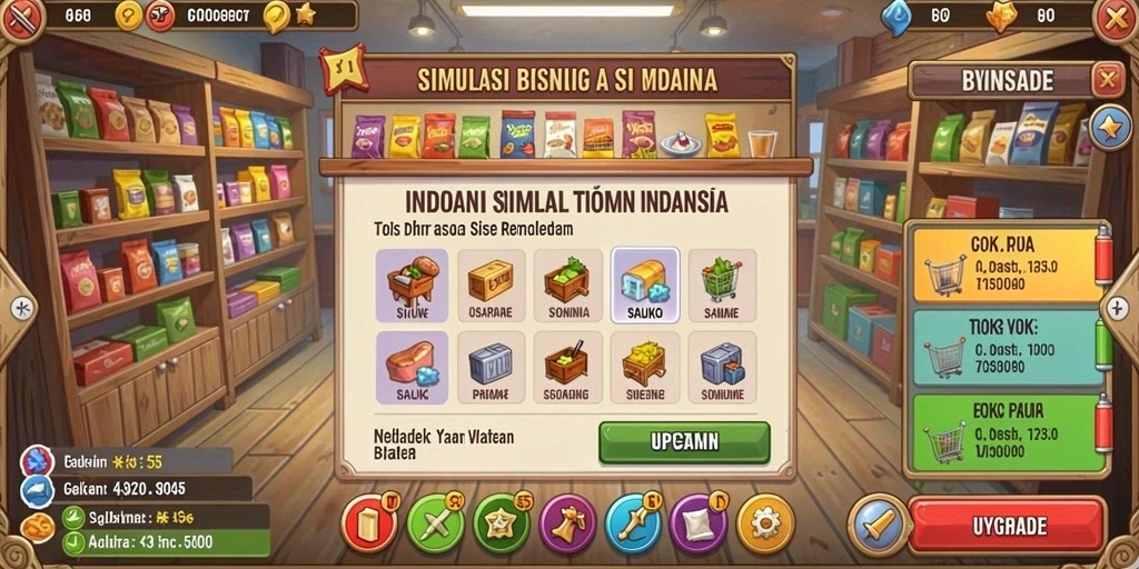 Karakter unik dengan desain yang keren.